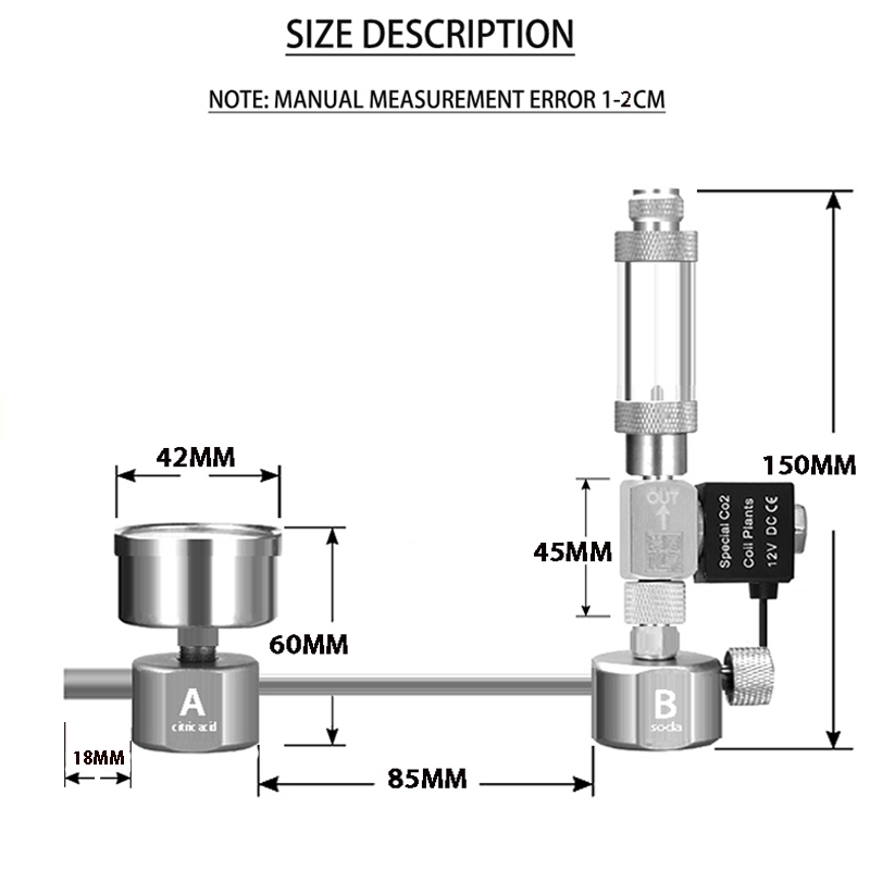 Akvaryum DIY CO2 Jeneratör Sis - Aquarium Liquid Carbon incelemesi ve fiyatı
