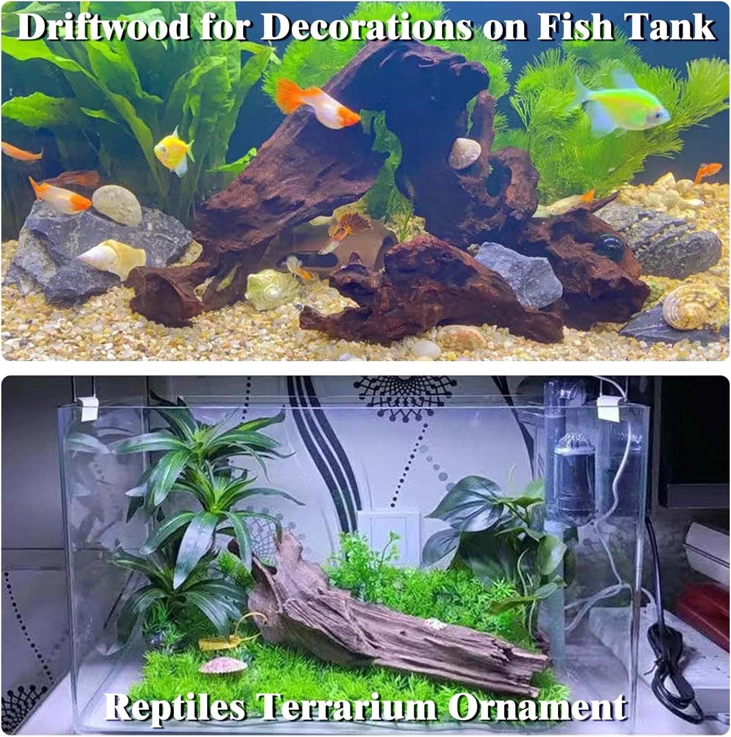 15-20CM 1 Adet Doğal Driftwood - Aquarium Plant Substrate incelemesi ve fiyatı